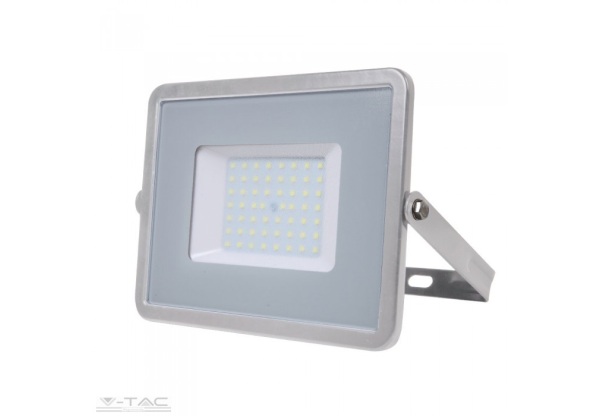 50W LED reflektor Samsung chip szürke 4000K – PRO464 V-TAC LED 4000K