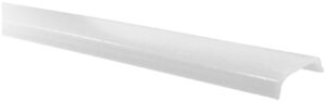 Avide Alu Profil Hajlítható Borítólap Opál 1m | BR (SKU:AAP-B-COV-M-1M) Hajlítható