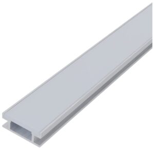 Avide Alu Profil Padlóba Süllyeszthető Opál búrával 2m | BR (SKU:AAP-F-2M-S-MK) Padlóba süllyeszthető