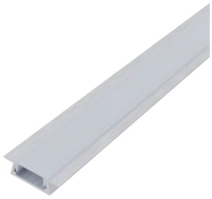 Avide Alu Profil “U” 15.2×7.8mm Süllyeszthető Opál búrával 1m, “szett” | BR (SKU:AAP-UR-1M-S-MK)