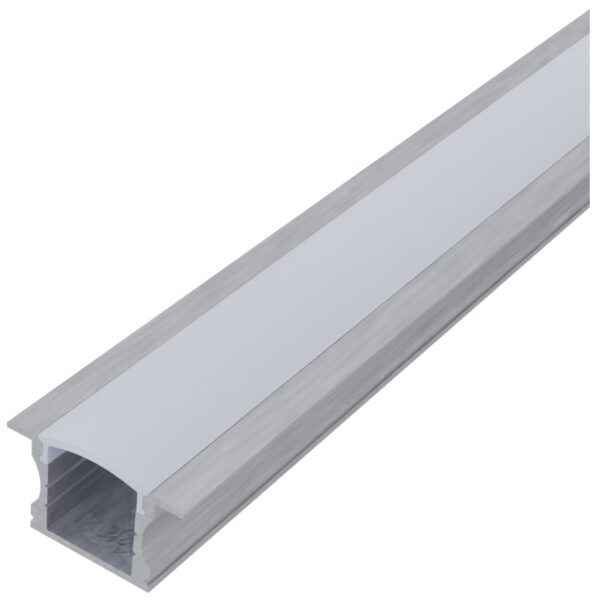 Avide Alu Profil “U” 24×14.2mm Süllyeszhető Opál búrával 1m, “szett” | BR (SKU:AAP-UR1714-1M-MK) Egyéb