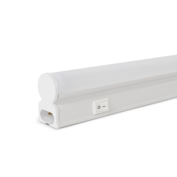 Avide LED T5 Integrált Fénycső 6W 300mm NW 4000K Hálózati kábellel | BR (SKU:AB300T5-6W-NW-CB) Integrált