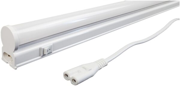 Avide LED T5 Integrált Fénycső 9W 600mm WW 3000K Hálózati kábellel | BR (SKU:AB600T5-9W-WW-CB) Integrált