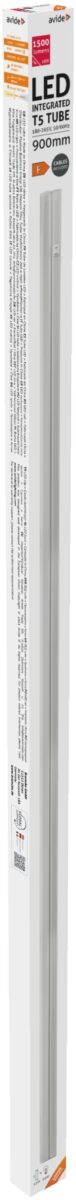 Avide LED T5 Integrált Fénycső 15W 900mm NW 4000K Hálózati kábellel | BR (SKU:AB900T5-15W-NW-CB) Integrált