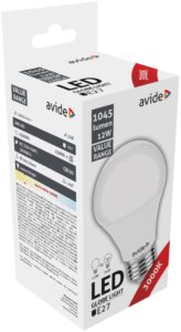 Avide Value LED Globe E27 12W WW 3000K | BR (SKU:ABBG27WW-12W) Gömb