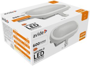 Avide cseppálló Mennyezeti Lámpa Saturn-O ovális IP54 6W NW 4000K Fehér | BR (SKU:ABBHL-O-6W-NW-SAT) IP Védett