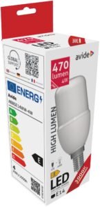 Avide LED Bright Stick izzó T37 4W E14 WW 3000K | BR (SKU:ABBSE14WW-4W) Stick