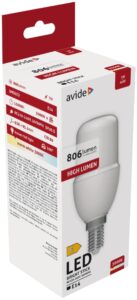 Avide LED Bright Stick izzó T37 7W E14 WW 3000K | BR (SKU:ABBSE14WW-7WA) Stick