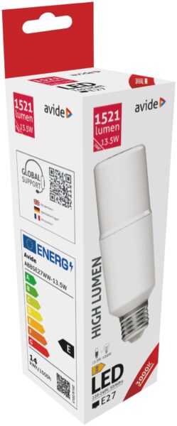 Avide LED Bright Stick izzó T45 13.5W E27 WW 3000K | BR (SKU:ABBSE27WW-13.5W) Stick Avide LED Bright Stick izzó T45 13.5W E27 WW 3000K | BR (SKU:ABBSE27WW-13.5W) Stick