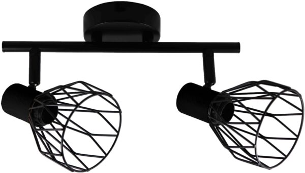 Avide Mennyezeti Lámpa Ivy 2xE14 Foglalattal Fekete | BR (SKU:ABCL-IV2B) Egyéb Avide Mennyezeti Lámpa Ivy 2xE14 Foglalattal Fekete | BR (SKU:ABCL-IV2B) Egyéb