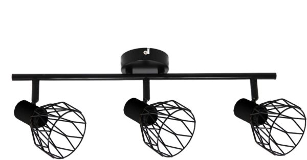 Avide Mennyezeti Lámpa Ivy 3xE14 Foglalattal Fekete | BR (SKU:ABCL-IV3B) Importált Avide Mennyezeti Lámpa Ivy 3xE14 Foglalattal Fekete | BR (SKU:ABCL-IV3B) Importált