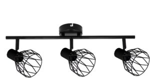 Avide Mennyezeti Lámpa Ivy 3xE14 Foglalattal Fekete | BR (SKU:ABCL-IV3B) Fényforrás nélküli
