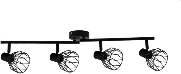 Avide Mennyezeti Lámpa Ivy 4xE14 Foglalattal Fekete | BR (SKU:ABCL-IV4B) Importált Avide Mennyezeti Lámpa Ivy 4xE14 Foglalattal Fekete | BR (SKU:ABCL-IV4B) Importált