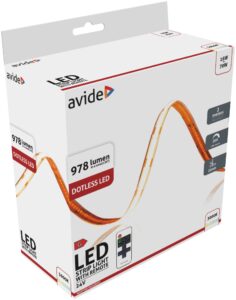 Avide LED Szalag Bliszter RF 24V COB WW IP20 2m | BR (SKU:ABCLS24V-320WW20-2M) Szettek