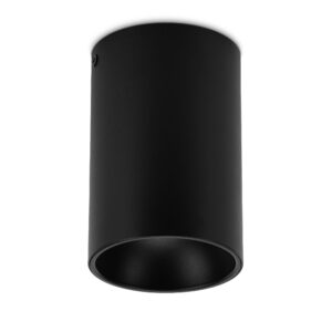 Avide GU10 Lámpatest Kerek Fekete | BR (SKU:ABDLR-97140-B) Fényforrás nélküli