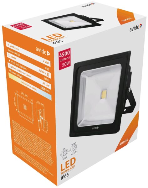 Avide LED Reflektor 50W NW 4000K *Sérült Csomagolás* | BR (SKU:ABFLNW-50W-SCS) Egyéb Avide LED Reflektor 50W NW 4000K *Sérült Csomagolás* | BR (SKU:ABFLNW-50W-SCS) Egyéb