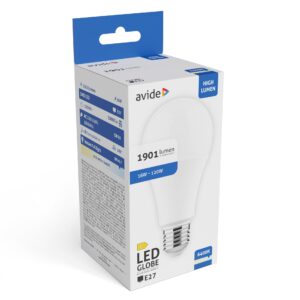Avide LED Globe A70 16W E27 CW 6400K | BR (SKU:ABG27CW-16W-AP) Gömb