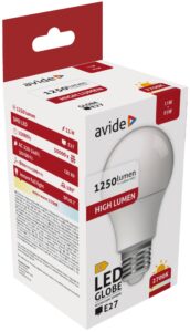 Avide LED Globe A60 11W E27 EW 2700K | BR (SKU:ABG27EW-11W-AP) Gömb