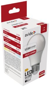 Avide LED Globe A60 11W E27 WW 3000K | BR (SKU:ABG27WW-11W-AP) Gömb