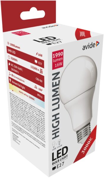 Avide LED Reflektor Akkumulátoros 20W NW 4000K *Sérült Csomagolás* | BR (SKU:ABRFLNW-20W-SCS) Egyéb
