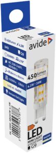 Avide LED 4.2W G9 CW 6400K | BR (SKU:ABG9CW-4.2W) Kapszula