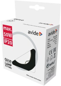 Avide GU10 Keret Normál Antracit | BR (SKU:ABGU10F-N-AN) Fix