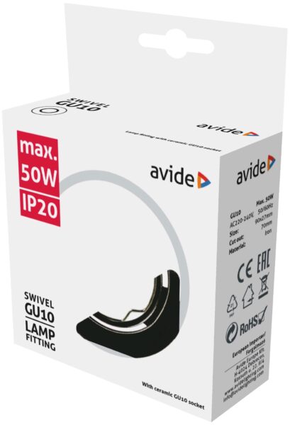 Avide GU10 Keret Normál Forgatható Antracit | BR (SKU:ABGU10F-NS-AN) Forgatható Avide GU10 Keret Normál Forgatható Antracit | BR (SKU:ABGU10F-NS-AN) Forgatható