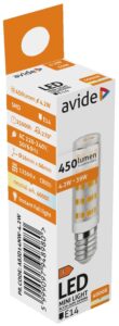 Avide LED 4.2W JD E14 NW 4000K fekvő | BR (SKU:ABJD14NW-4.2W-B) Kapszula