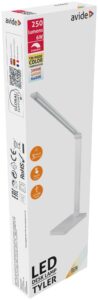 Avide LED Asztali Lámpa Tyler Fehér 6W | BR (SKU:ABLDL-6W-TYL-W) LEDes