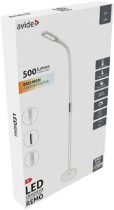 Avide LED Állólámpa Remo 9W CCT Fehér-DE | BR (SKU:ABLFL-9W-REMO-W-DE) Állólámpa