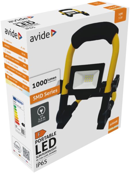 Avide LED Reflektor Slim SMD 10W állványos 1.5m NW 4000K | BR (SKU:ABLRSFLNW-10W) Egyéb Avide LED Reflektor Slim SMD 10W állványos 1.5m NW 4000K | BR (SKU:ABLRSFLNW-10W) Egyéb
