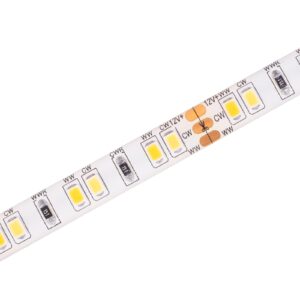 Avide LED Szalag 12V 9.6W CCT IP65 5m | BR (SKU:ABLS12V-120CCT-9.6W-IP65) CCT