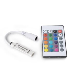 Avide LED Szalag 12-24V 216W RGB 6 Gombos RF Érintőpaneles Távirányító és Vezérlő | BR (SKU:ABLS12V6TKRGB-216W-RFC) RGB