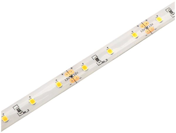 Avide LED Szalag 12V 4.8W 2700K IP65 5m | BR (SKU:ABLS12V2835-60EW65-4.8W) LED szalagok