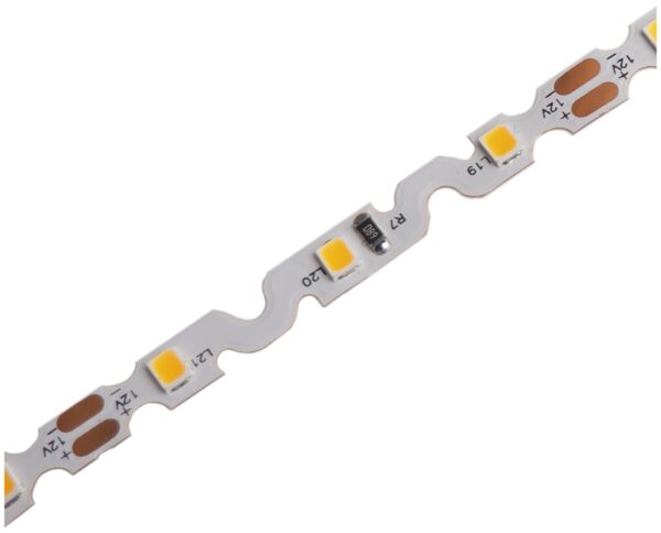 Avide LED Szalag 12V Zig-Zag 12W 3000K IP20 5m | BR (SKU:ABLS12V2835-60WW20-ZIGZAG) 12W Avide LED Szalag 12V Zig-Zag 12W 3000K IP20 5m | BR (SKU:ABLS12V2835-60WW20-ZIGZAG) 12W