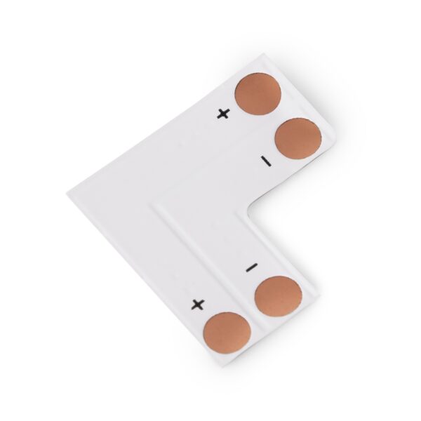 Avide LED Szalag 12-24V L sarok elem, forr.mentes, fehér-2eres, 8mm (10 db-os csom.) | BR (SKU:ABLS12V3528-L-CONNECTOR-10) Egyszínű Avide LED Szalag 12-24V L sarok elem, forr.mentes, fehér-2eres, 8mm (10 db-os csom.) | BR (SKU:ABLS12V3528-L-CONNECTOR-10) Egyszínű