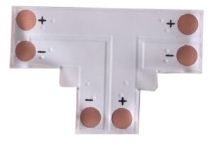 Avide LED Szalag 12V 2835 T Elosztó | BR (SKU:ABLS12V3528-T-CONNECTOR) Egyszínű