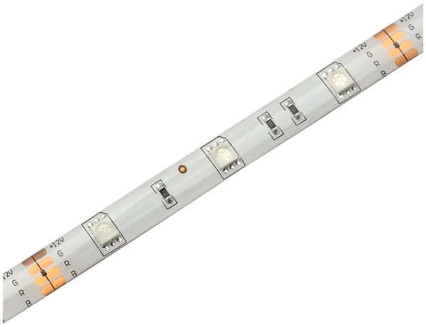 Avide LED Szalag 12V 7.2W RGB IP65 5m | BR (SKU:ABLS12V5050-30RGB65) 7.2W