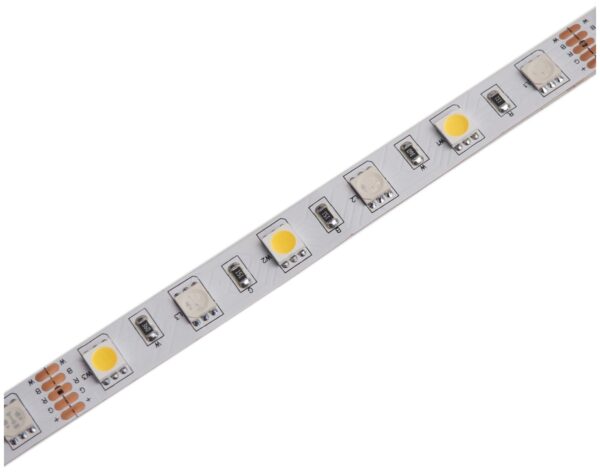 Avide LED Szalag 12V 12W RGB+W(4000K) IP20 30m | BR (SKU:ABLS12V5050-60RGBW20-30M) LED szalagok