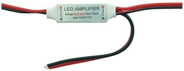 Avide LED Szalag 5-24V 144W Fényerőszabályzó Mini Jelerősítő | BR (SKU:ABLS12VMSC-144W-AMP) Egyszínű