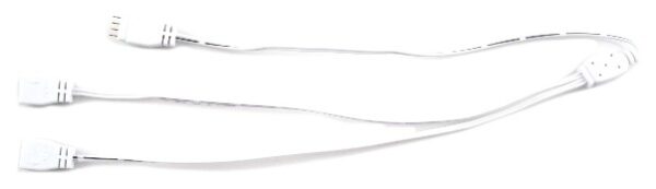 Avide LED Szalag 12V RGB Kétágú Elosztó Kábel (3 darabos csomag) | BR (SKU:ABLS12VRGB-2WAY-SPLIT-3) Egyéb