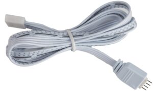 Avide LED Szalag 12V RGB 1m Toldó Kábel | BR (SKU:ABLS12VRGB-4PIN-1M-EXT) RGB