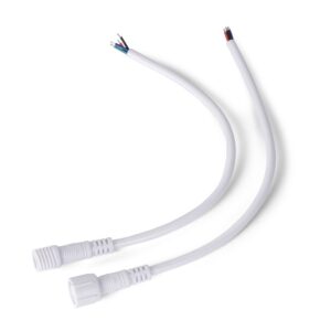 Avide LED Szalag 12-24V csatlakozó pár, RGB-4 eres, 200mm (5 db-os csom.) | BR (SKU:ABLS12VRGB-4PIN-IP65-SET-5) RGB