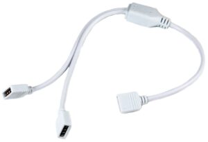 Avide LED Szalag 12V RGB+W Kétágú Kontroller Elosztó Kábel 30cm | BR (SKU:ABLS12VRGBW-2WAY-SPLIT) RGB+W