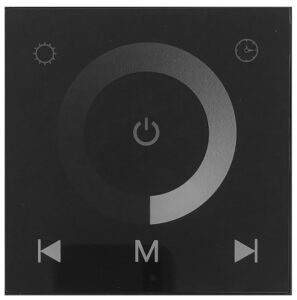 Avide LED Szalag 12V 96W Fényerőszabályzó Beépíthető Érintőpaneles Távirányító és Vezérlő | BR (SKU:ABLS12VTPRDIMM-96W-RFC) Egyszínű