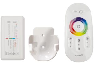 Avide LED Szalag 12-24V 288W RGB+W RF Érintőpaneles Távirányító és Vezérlő | BR (SKU:ABLS12VTRGBW-216W-RFC) RGB+W