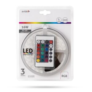 Avide LED Szalag Bliszter 12V 4.8W SMD2835 60LED 4000K IP20 2m | BR (SKU:ABLSBL12V2835-60NW) Szettek