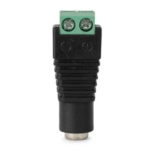 Avide LED Szalag 12-24V DC anya csatlakozó sorkapoccsal (50 db-os csom.) | BR (SKU:ABLSDC-FEMALE-PLUG-50) Egyszínű