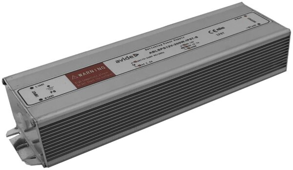 Avide LED Szalag 12V 200W IP67 Slim Tápegység | BR (SKU:ABLSPS12V-200W-IP67-S) 12V Tápegységek