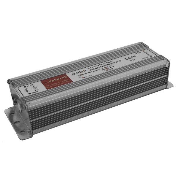 Avide LED Szalag 24V 150W IP67 Slim Tápegység | BR (SKU:ABLSPS24V-150W-IP67-S)